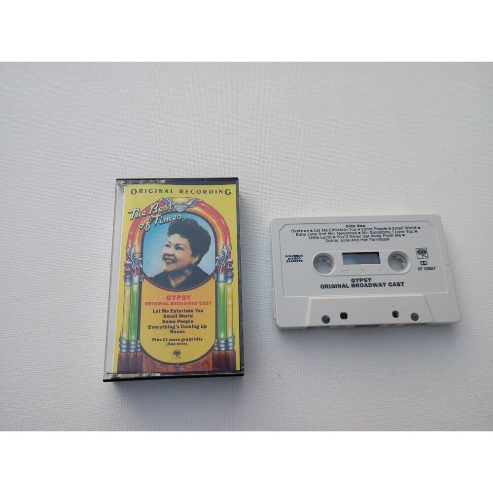Gypsy Original Broadway Cast Cassette Columbia ST 12907 Broadway Show